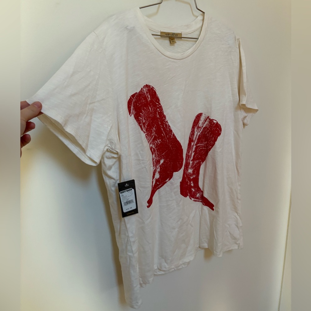 NWT Shyanne Boots Short Sleeve Tee Size XXL - Picture 10 of 13